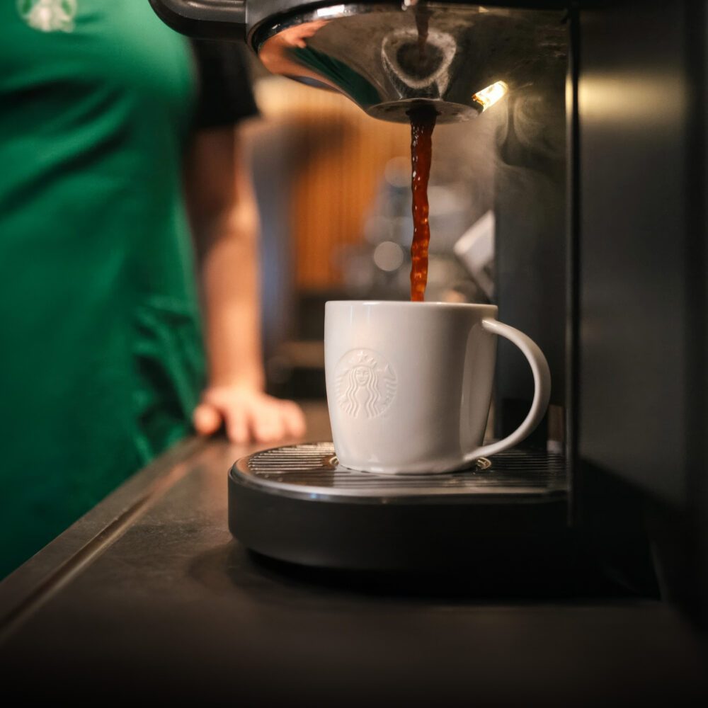 At Starbucks, Ceramic Mugs and Handwritten Notes At Starbucks, Ceramic Mugs and Handwritten Notes