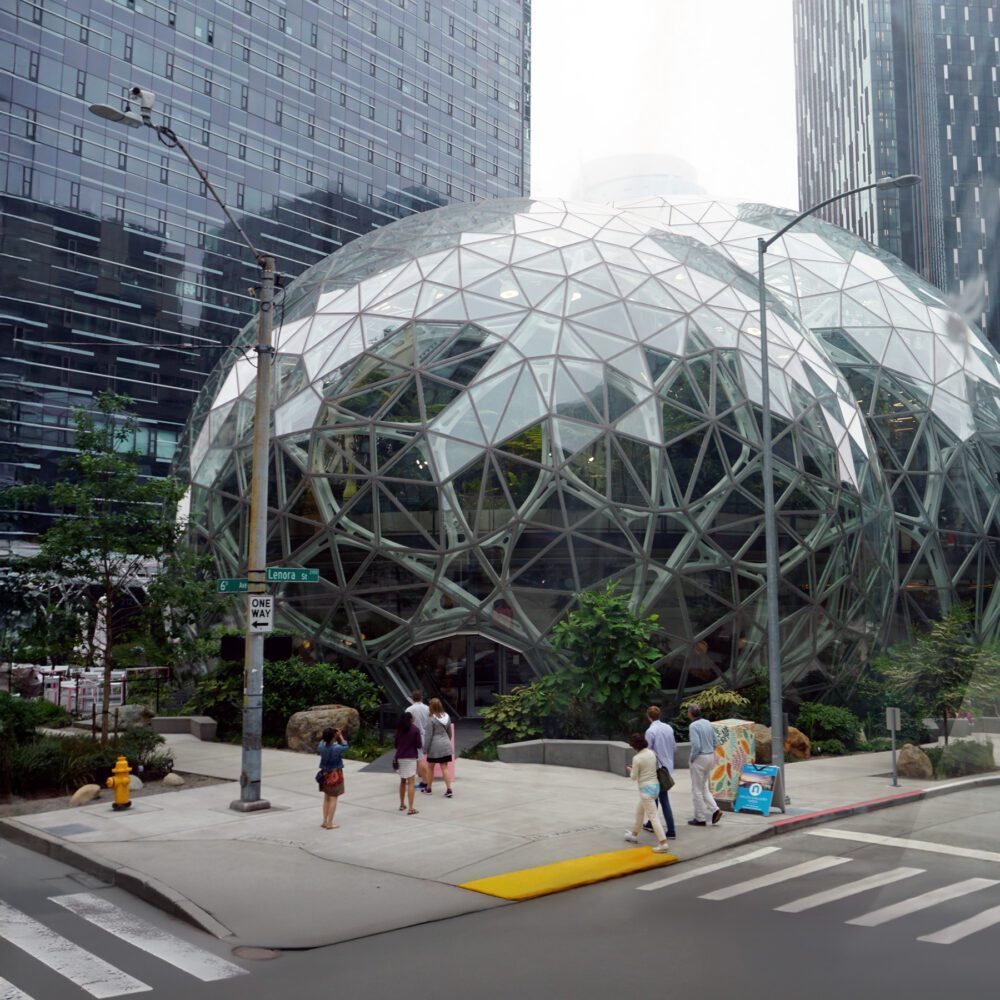 Downtown Seattle Foot Traffic is Up, Thanks to Amazon Downtown Seattle Foot Traffic is Up, Thanks to Amazon